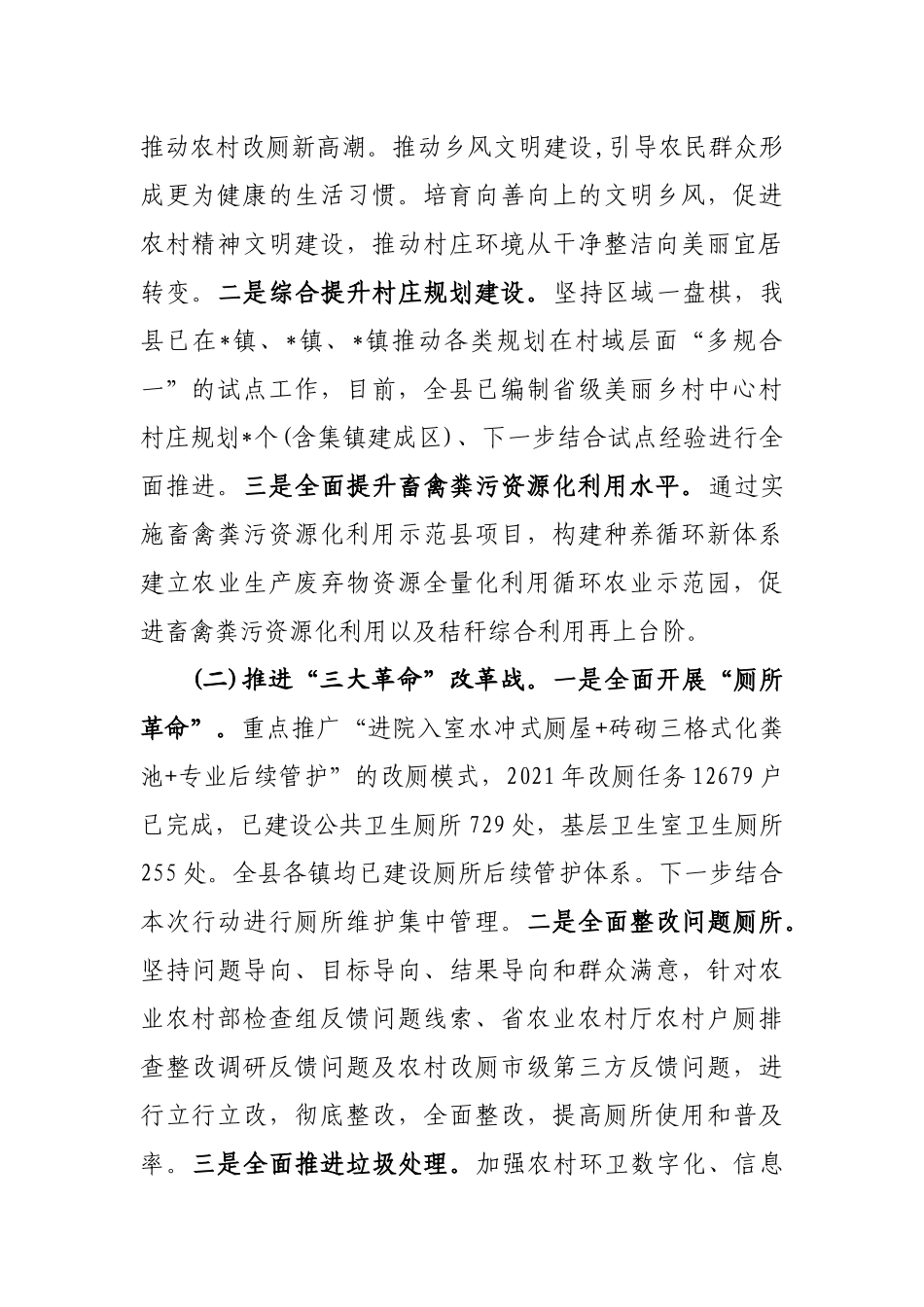 在全市“人居环境集中整治干干净净过大年”活动动员部署会上的发言_第2页