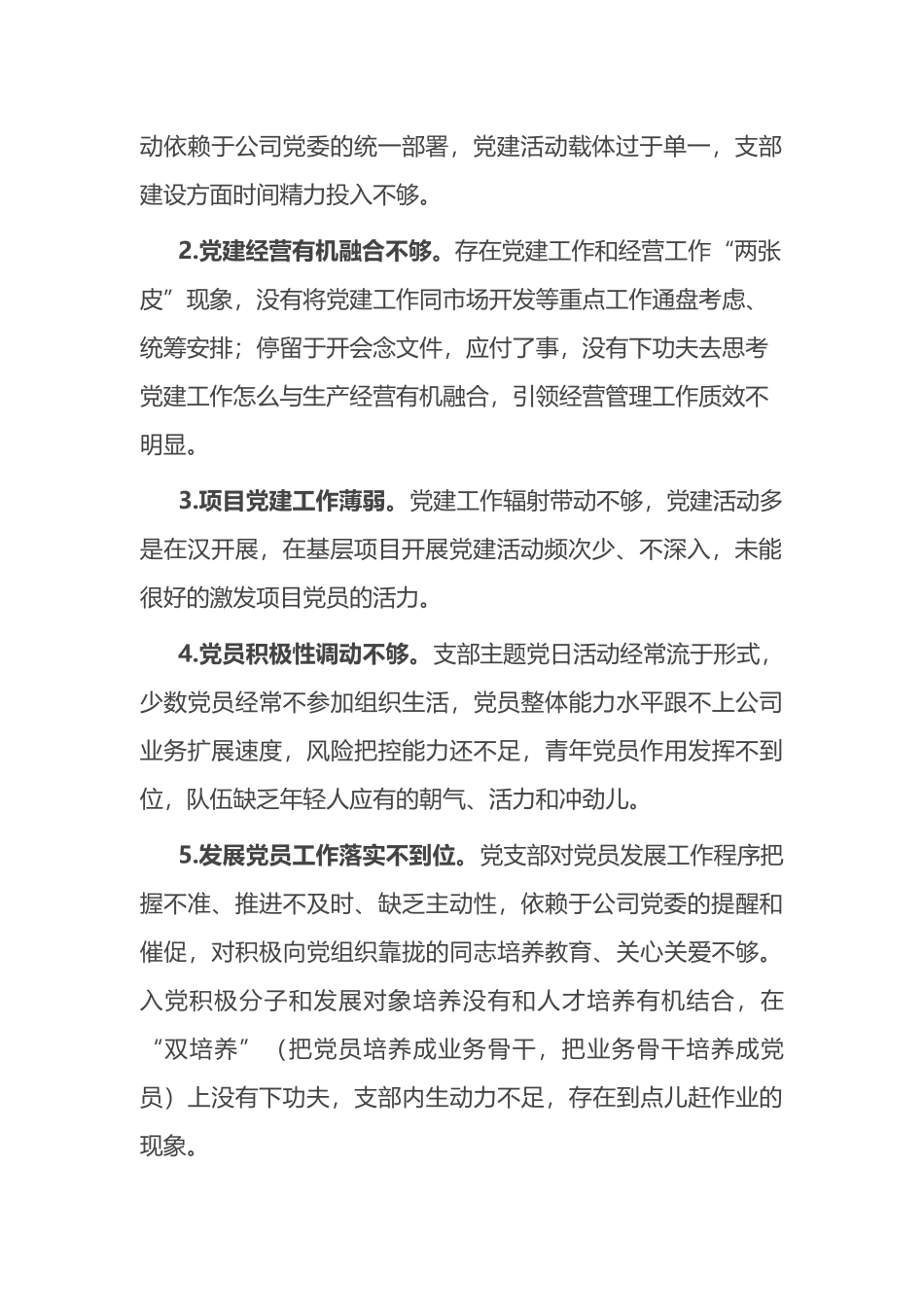 某国企党委书记在公司党建纪检工作会上的讲话（含述职点评）_第2页