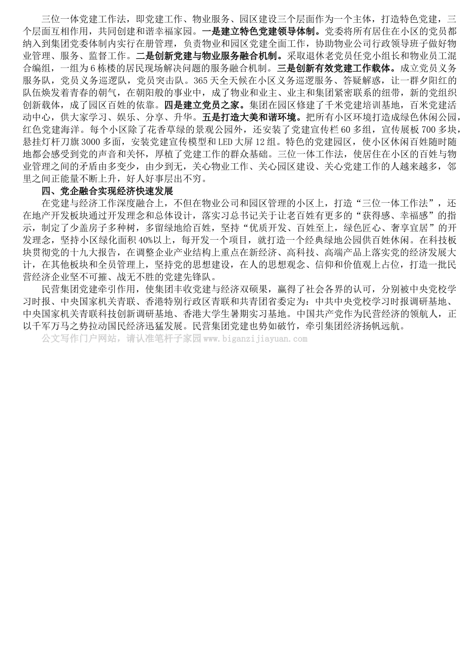 民营投资集团党建工作总结_第2页