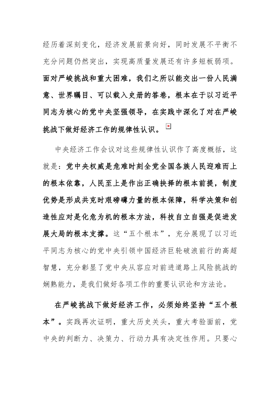 学习贯彻中央经济工作会议精神研讨_第2页