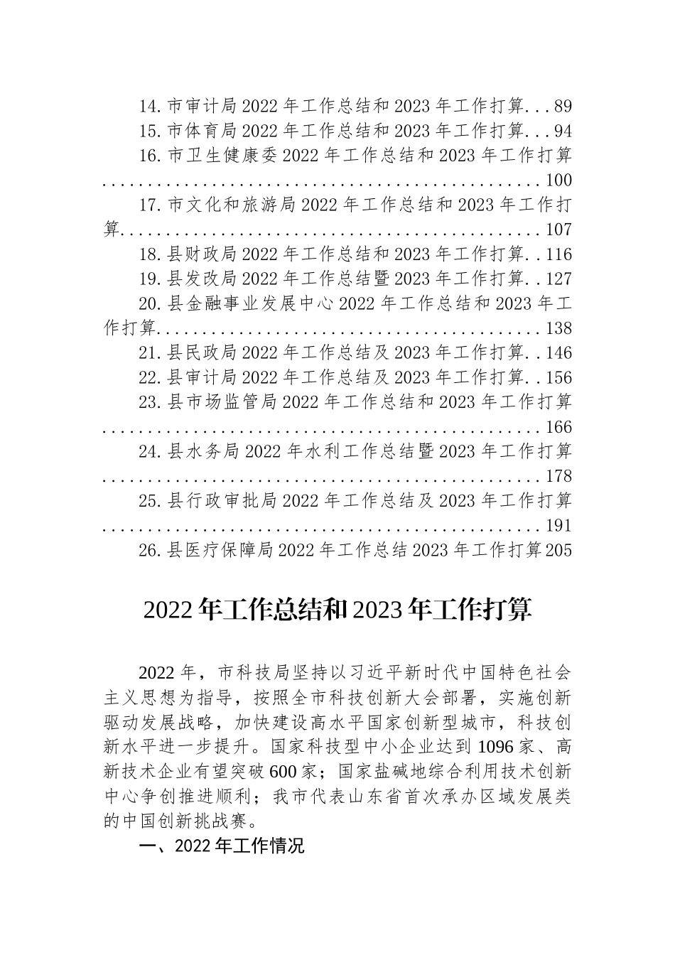 2022年工作总结和2023年工作打算汇编（26篇）_第2页