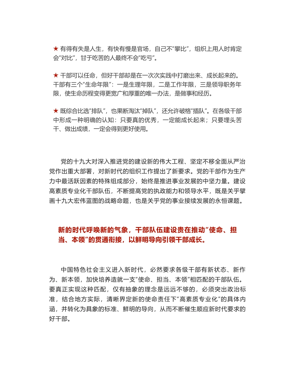 这位组织部长谈新时代干部队伍建设，金句不少、耐人寻味！_第2页