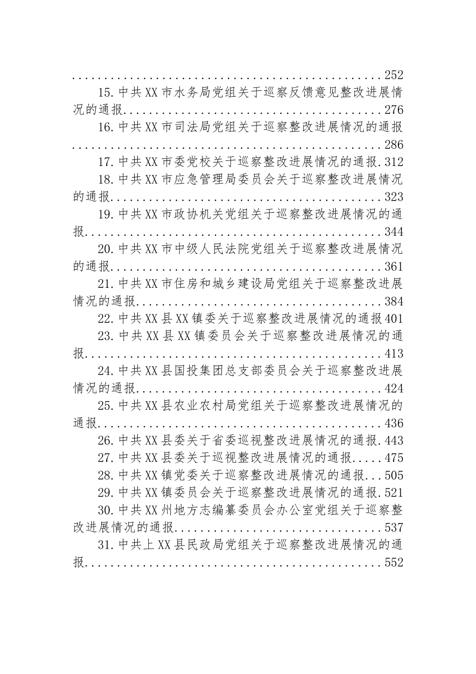 巡察整改进展情况通报汇编（31篇）.docx_第2页